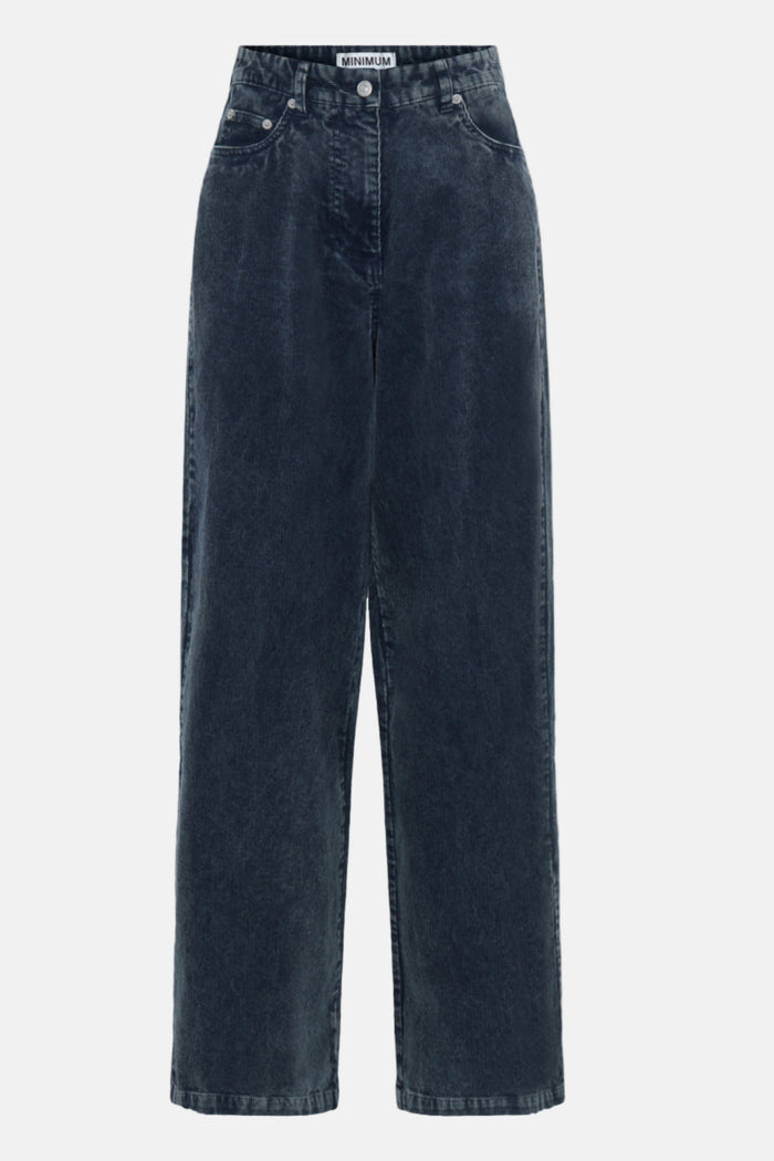 Broek Aiyas Corduroy - Legion Blue