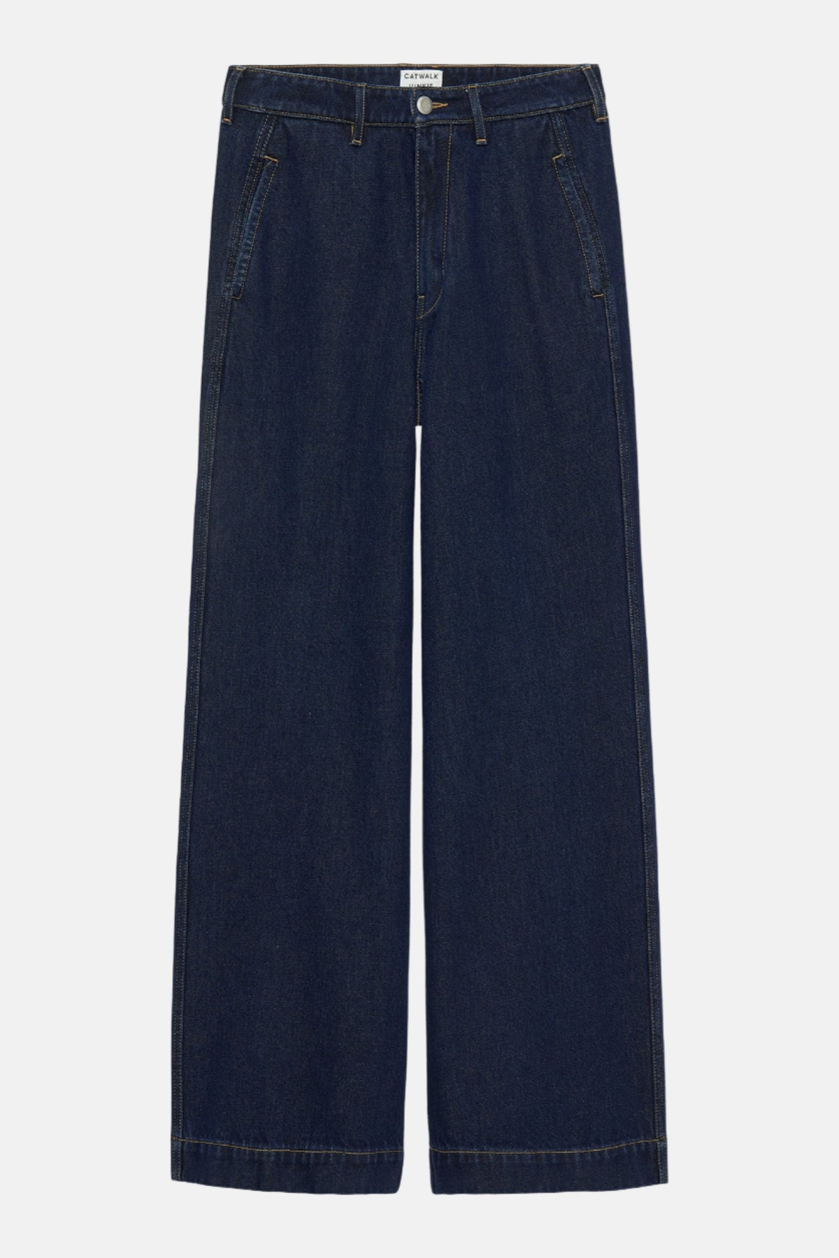 Jeans Wide Leg - Dark Blue