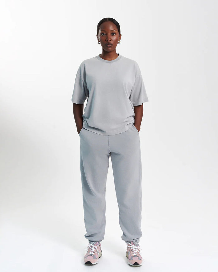 T-shirt Oversized Organic - faded black