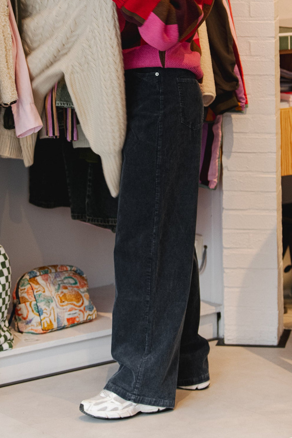 Broek Aiyas Corduroy - Legion Blue