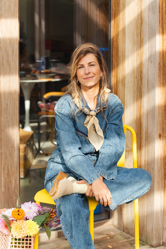 Jumpsuit Camden - washed denim