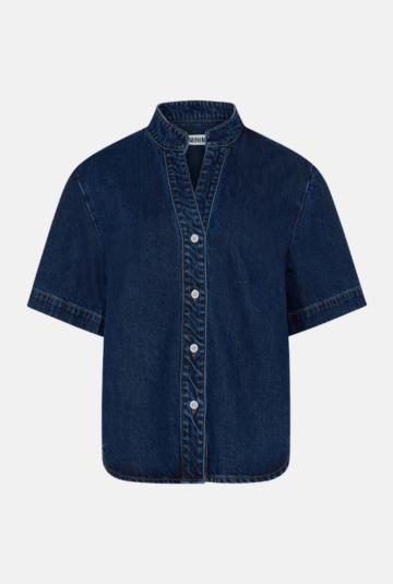 Blouse Alicia - medium blue