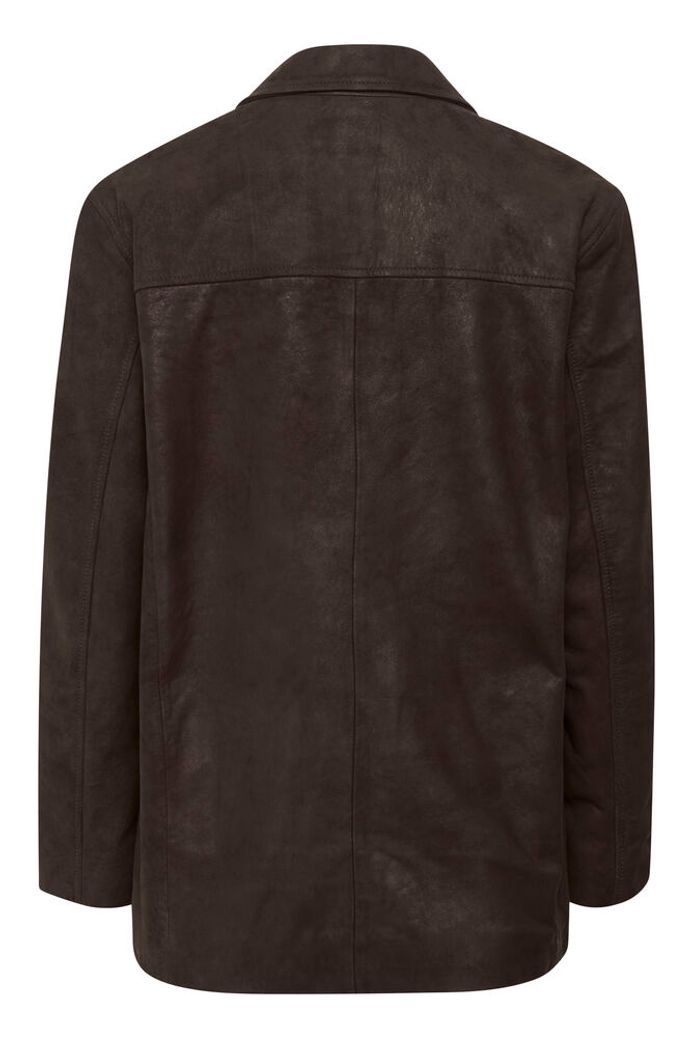 Blazer Parvati Leather - Coffee Bean