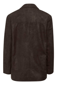Blazer Parvati Leather - Coffee Bean