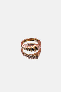 Ring Croissant - goud