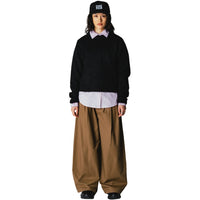 Trui Hua Fluffy Crew - black