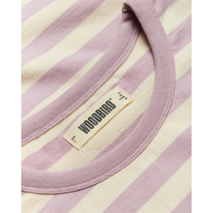 Shirt Joul Wide Sleeve Stripe - white-pink