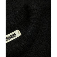 Trui Hua Fluffy Crew - black