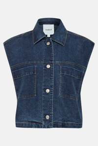 Vest Calianna - donkerblauw