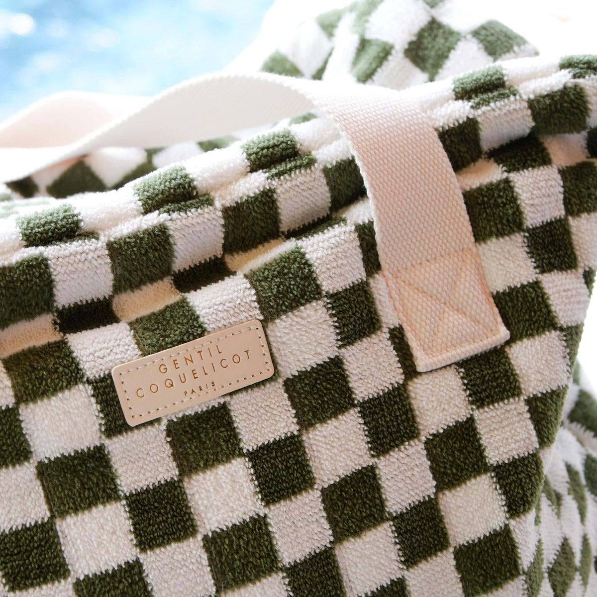 Weekendtas Damier - Spons Khaki