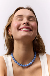 Ketting Faro - aquamarine