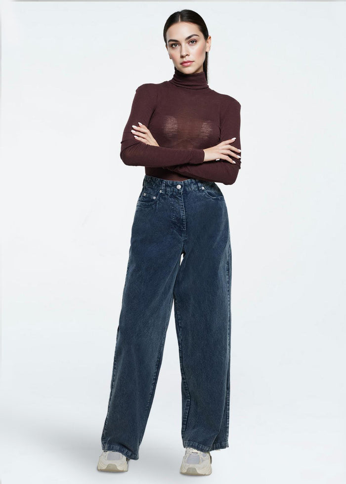 Broek Aiyas Corduroy - Legion Blue
