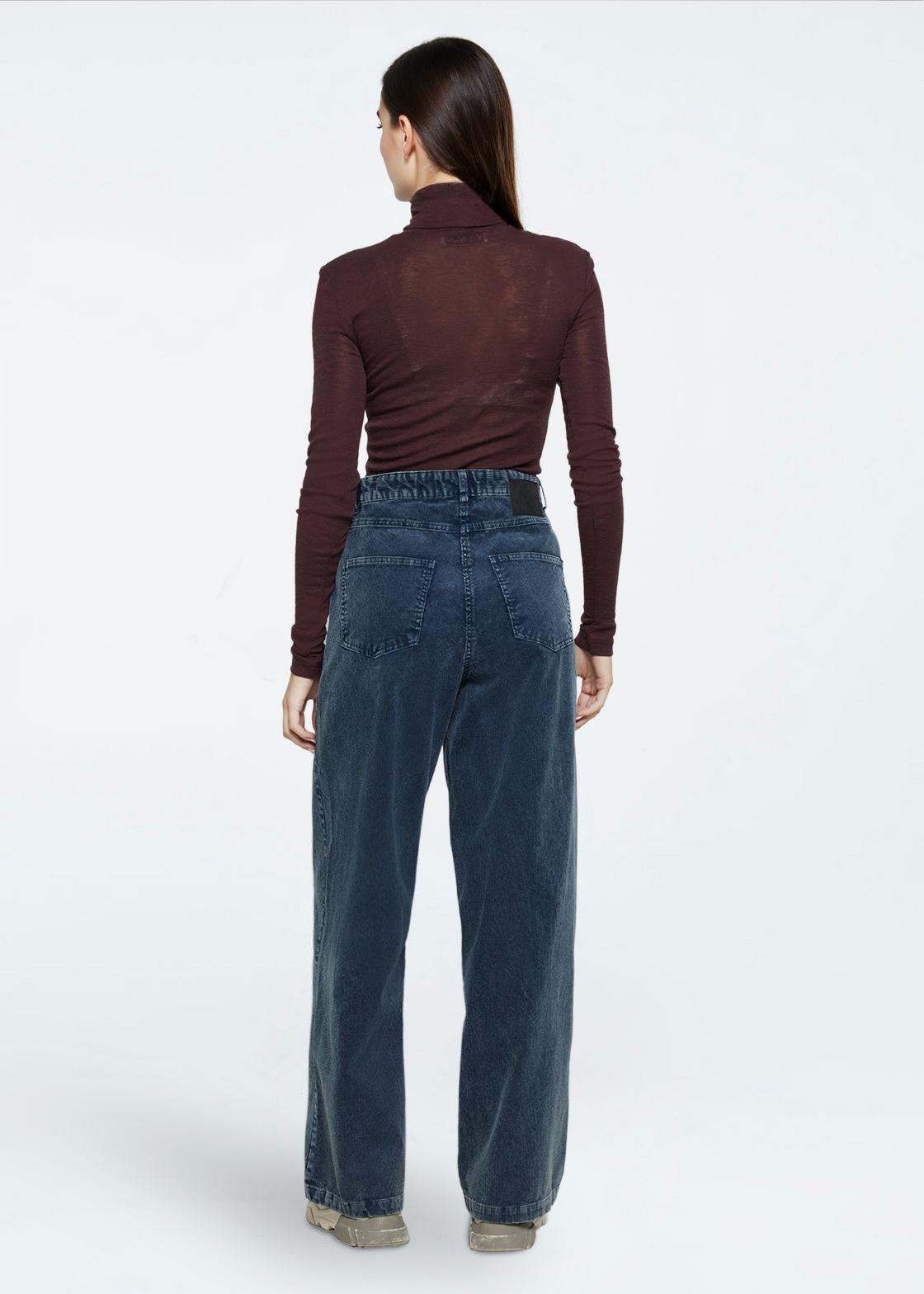 Broek Aiyas Corduroy - Legion Blue