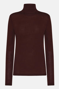 Top Pernilles Turtleneck - Fudge