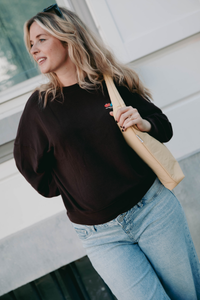 Sweater Atubay - lie de vin