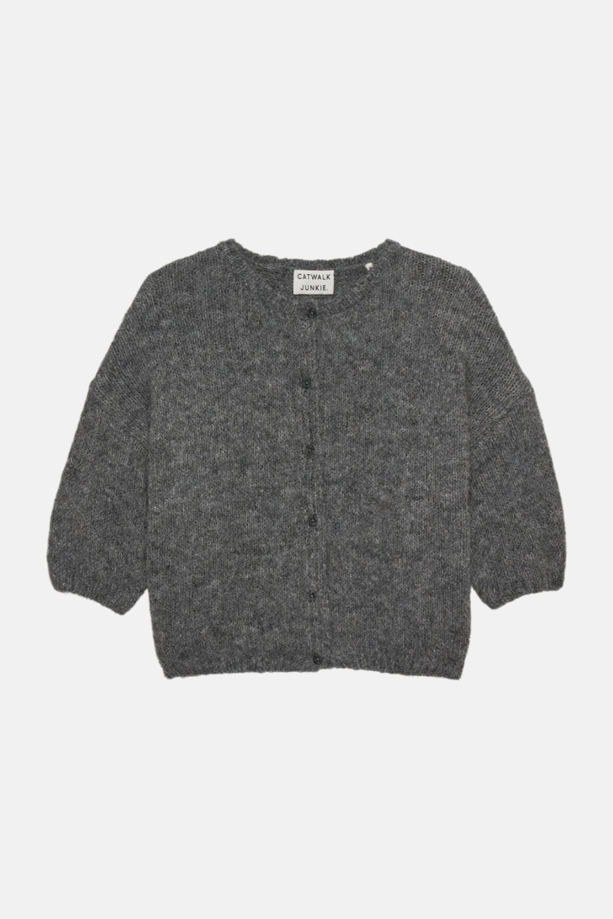 Vest Button Up - grey melange