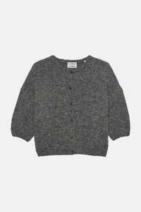 Vest Button Up - grey melange