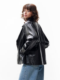 Jas Vegan Leather - black