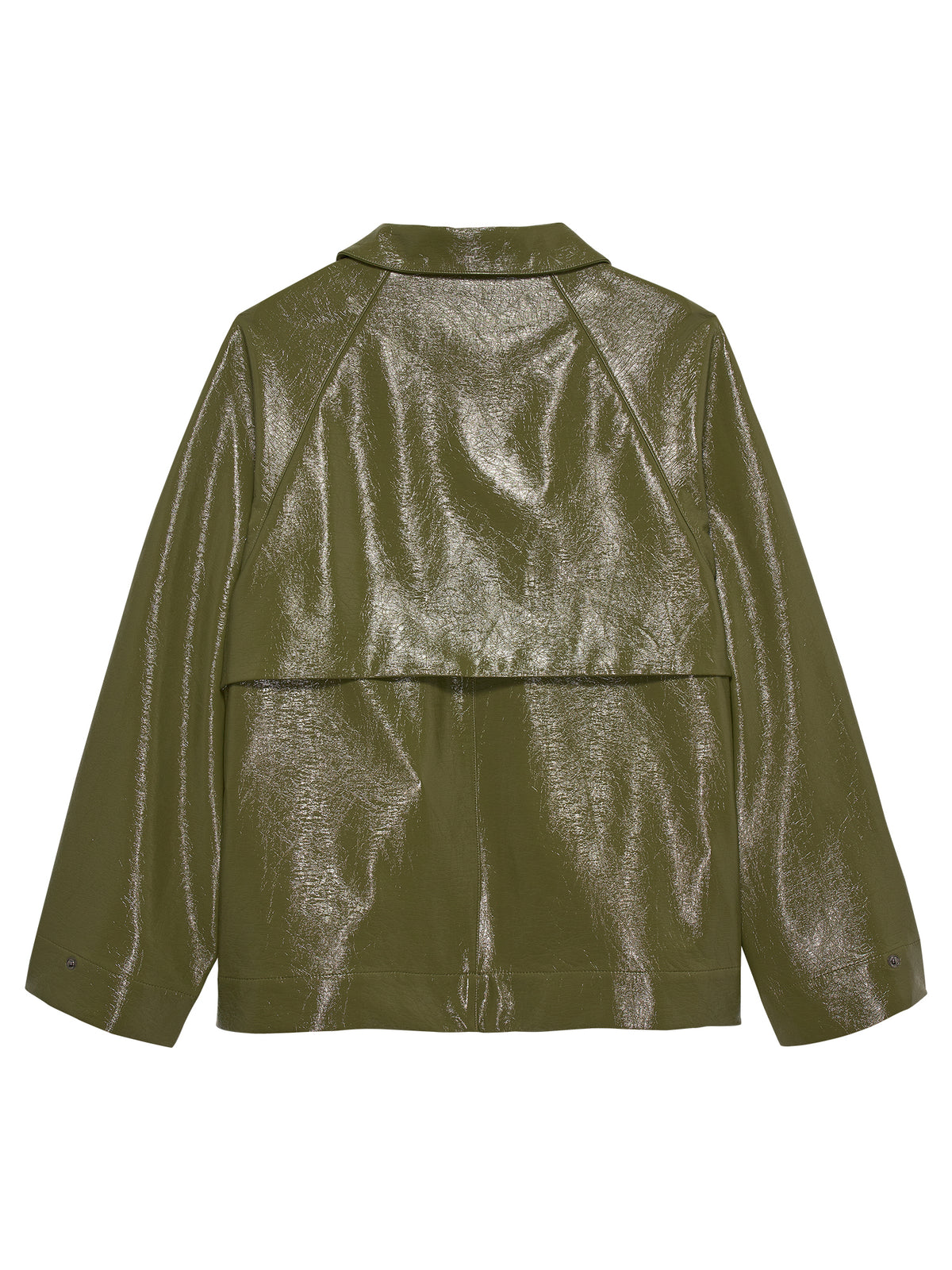 Jas Vegan Leather - olive branch