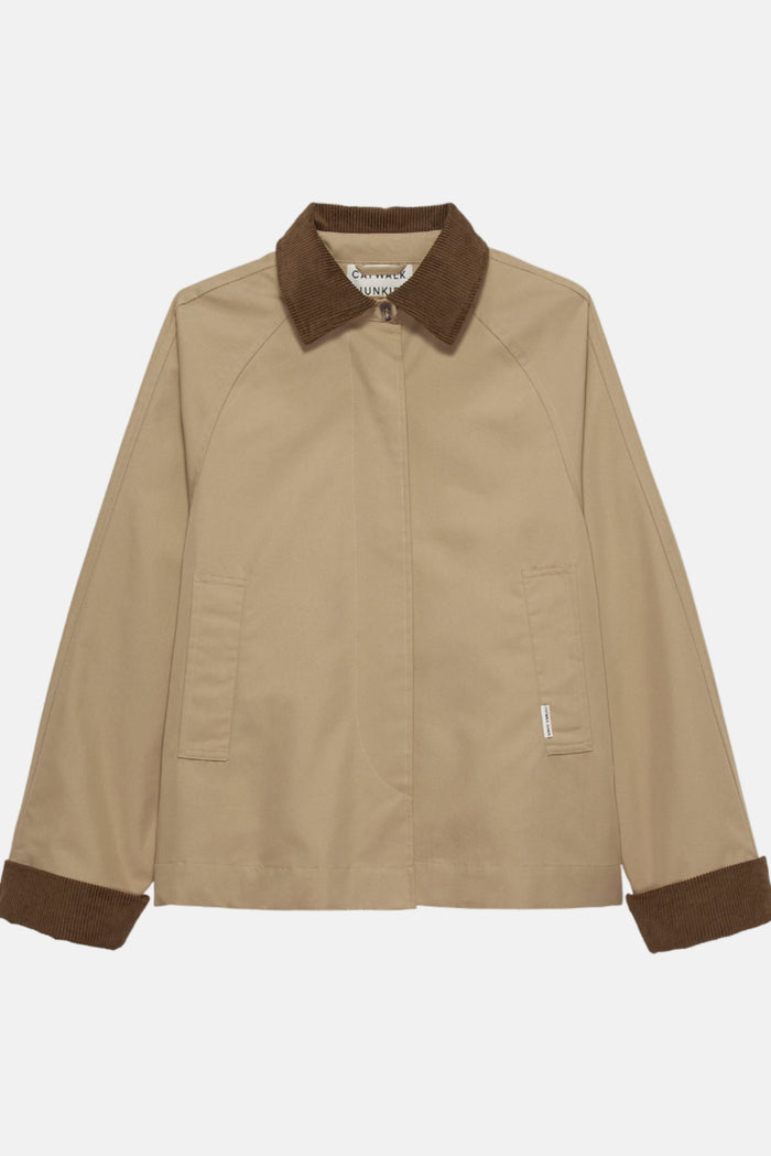 Oversized Cape Trenchcoat - Travertine