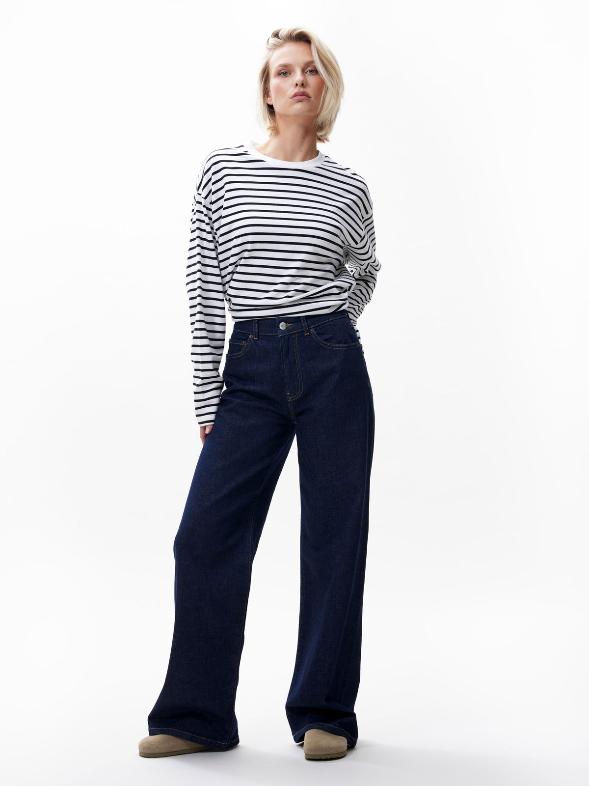 Jeans loose fit - Dark blue
