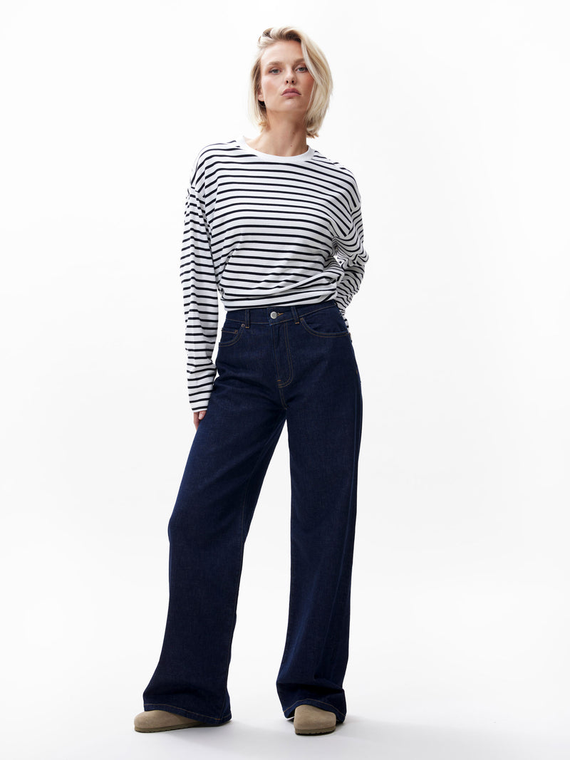 Jeans loose fit - Dark blue
