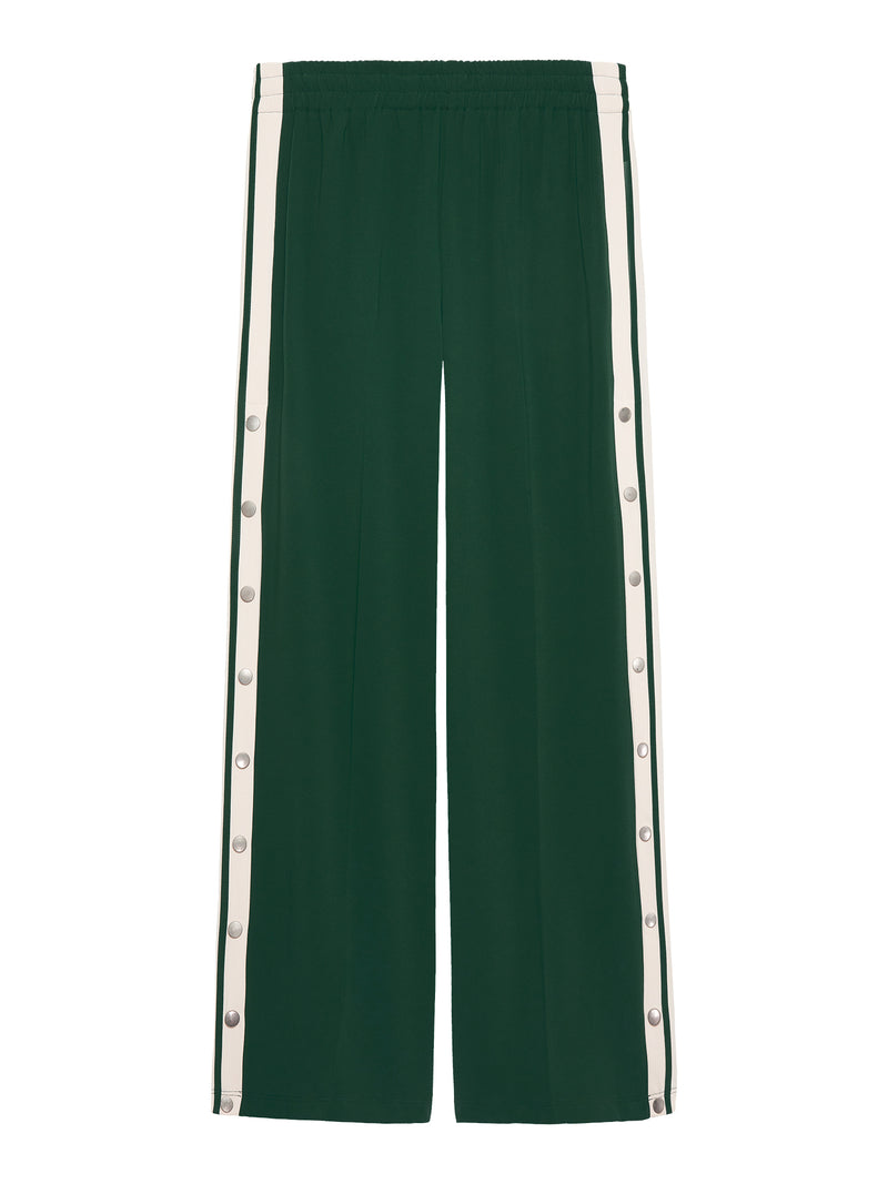 Broek Side Button Trackuit - Pine Forest