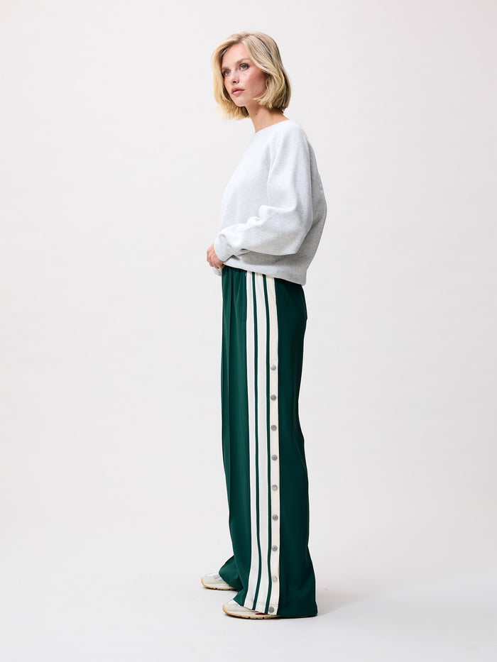 Broek Side Button Trackuit - Pine Forest
