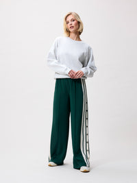 Broek Side Button Trackuit - Pine Forest
