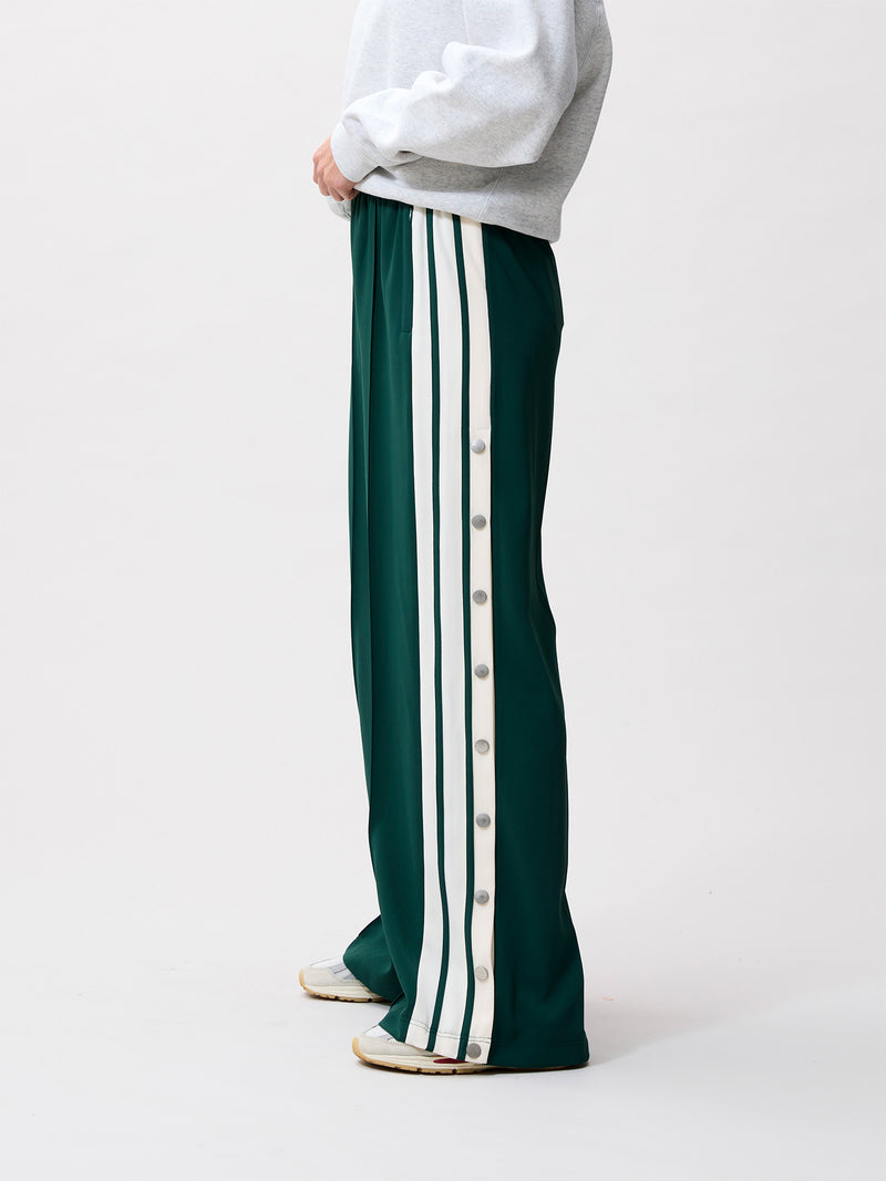 Broek Side Button Trackuit - Pine Forest