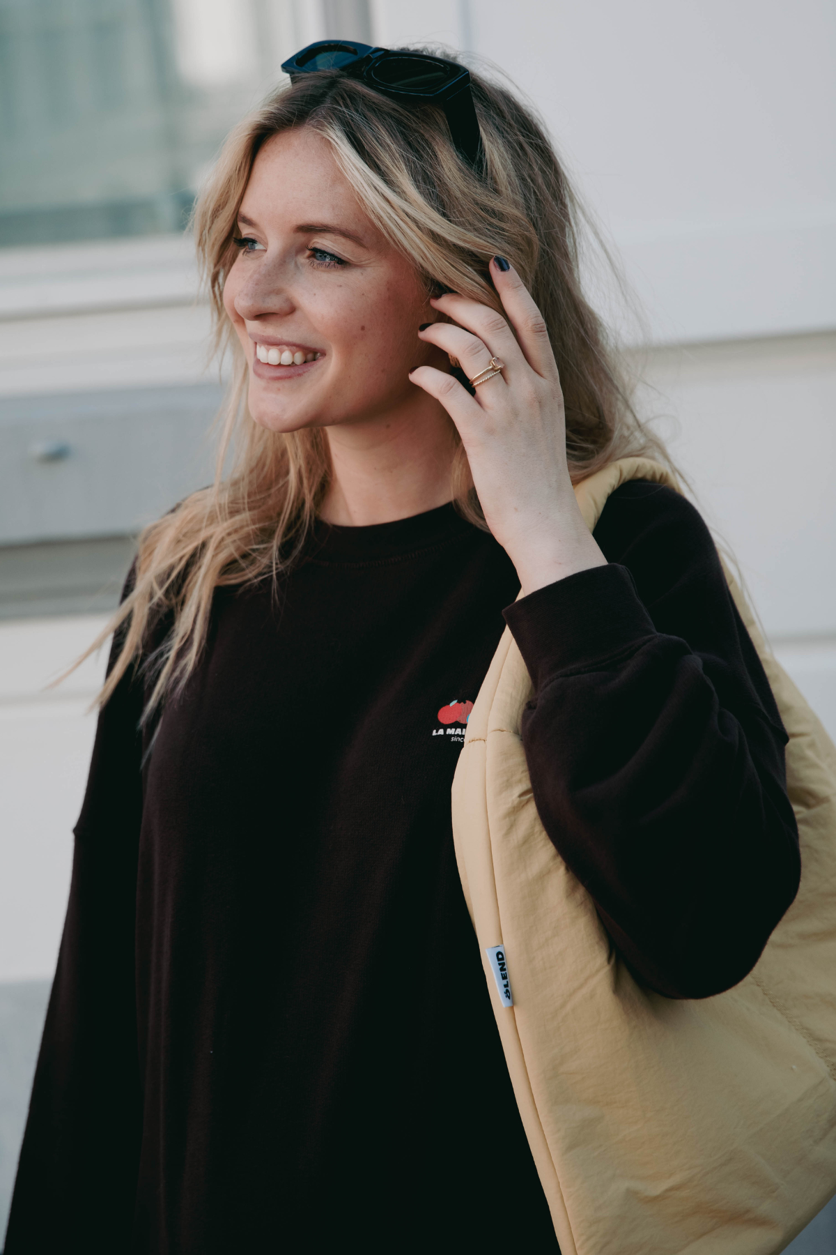 Sweater Atubay - lie de vin