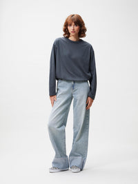 Shirt Tuck In Long Sleeve - carbon