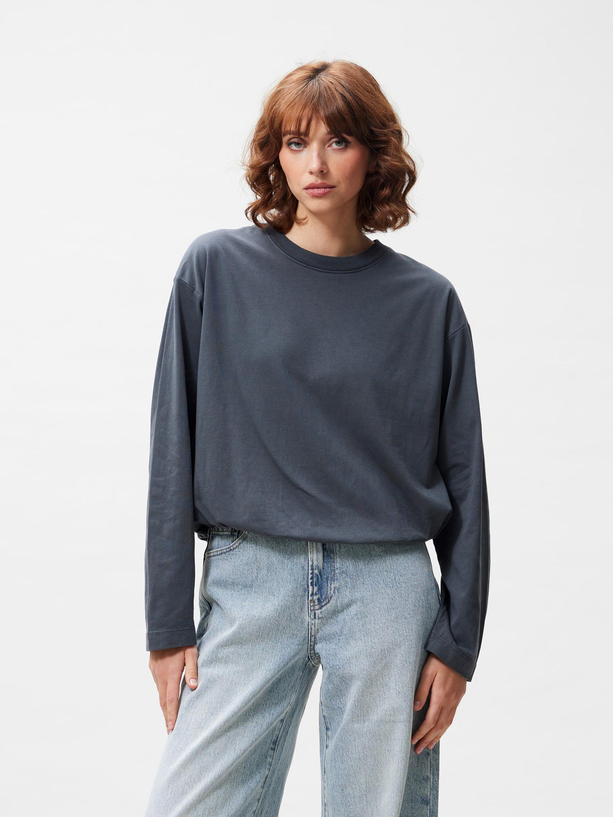 Shirt Tuck In Long Sleeve - carbon