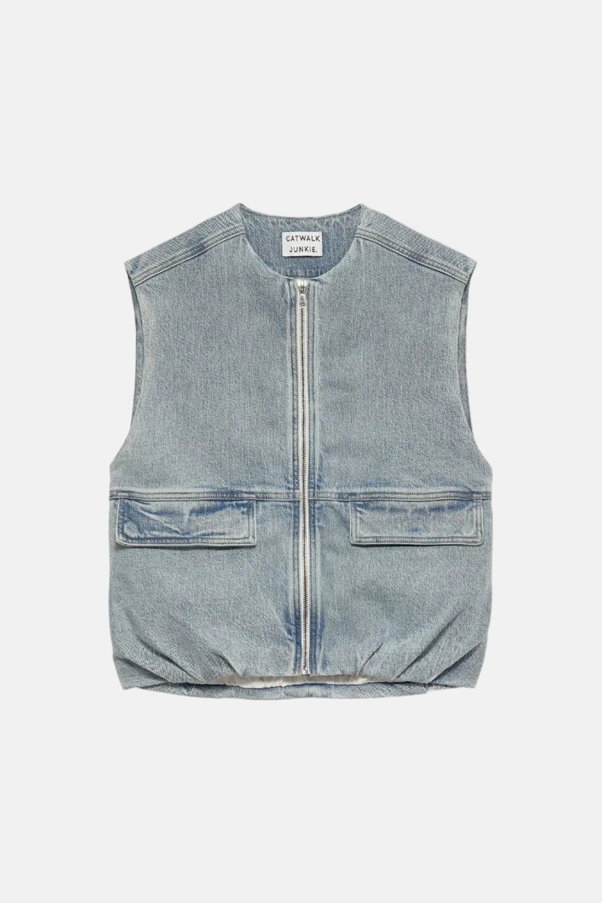 Bodywarmer Denim - light blue