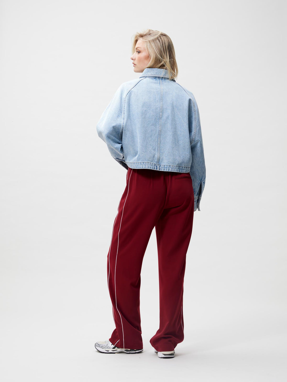 Jas batsleeve denim - Blue