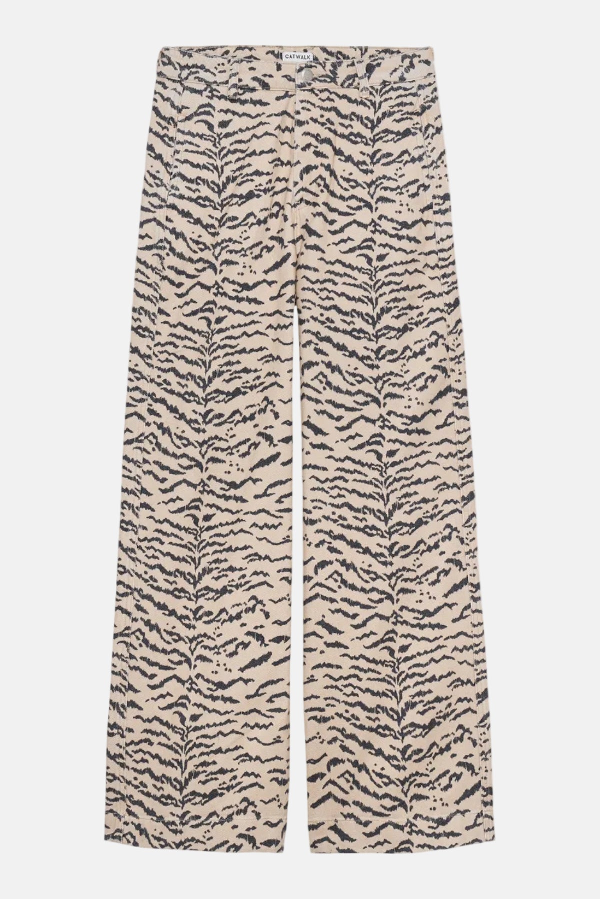 Jeans Wide Leg Tiger - Incense