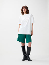 T-shirt oversized graphic - off white 'really nice day'