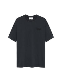 T-shirt oversized graphic - dark grey 'summer market'
