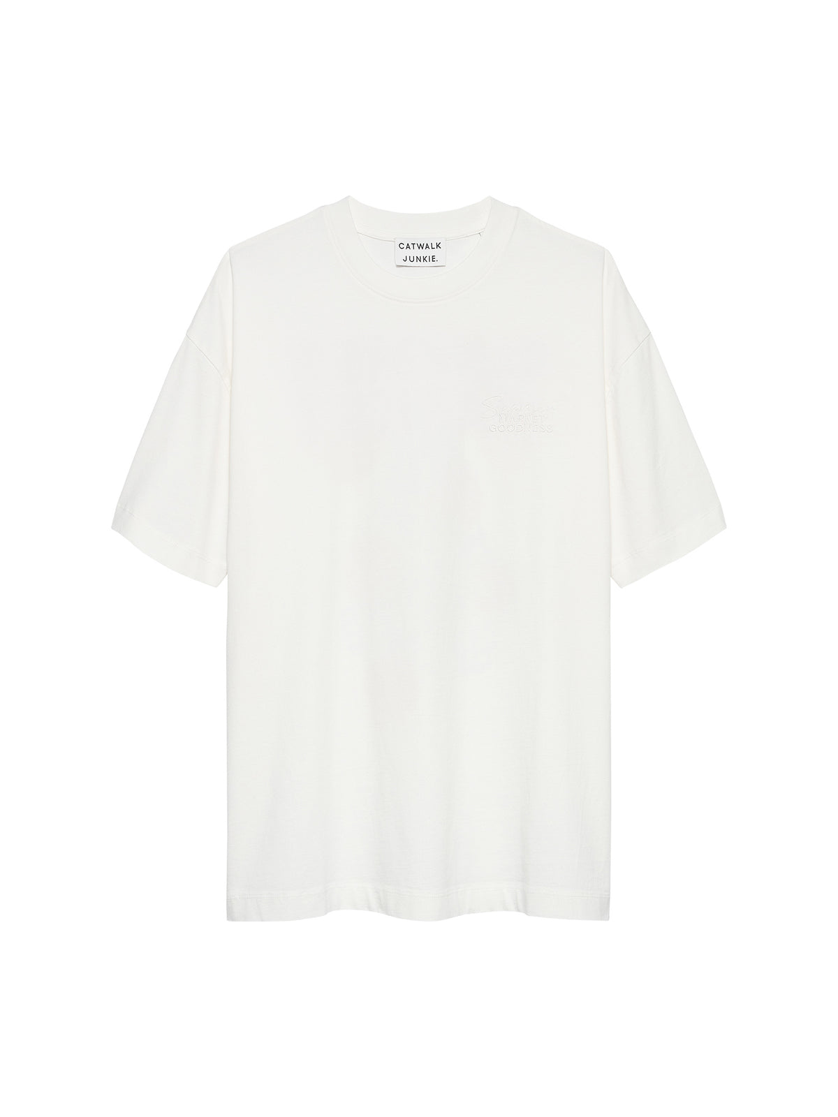 T-shirt oversized graphic - off white 'summer market'