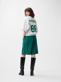 Sweater Short Sleeve Graphic - ligth grey melange