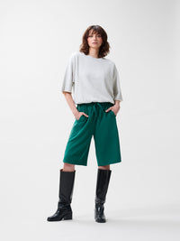 Sweater Short Sleeve Graphic - ligth grey melange