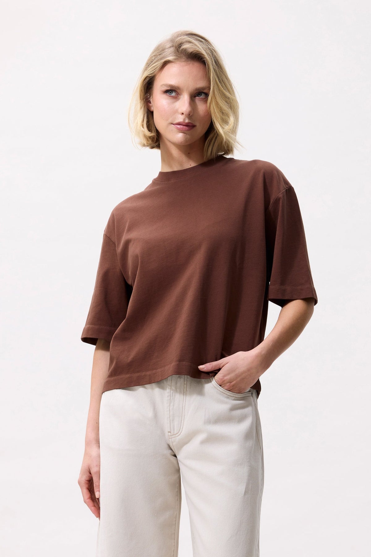 T-shirt Loose Fit - rocky road