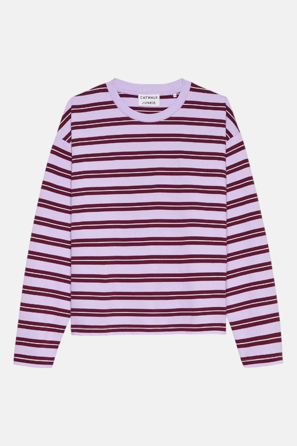 Shirt Striped - lavender frost
