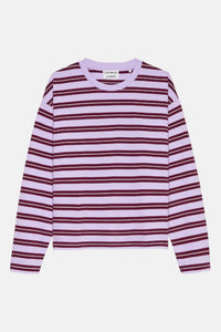 Shirt Striped - lavender frost