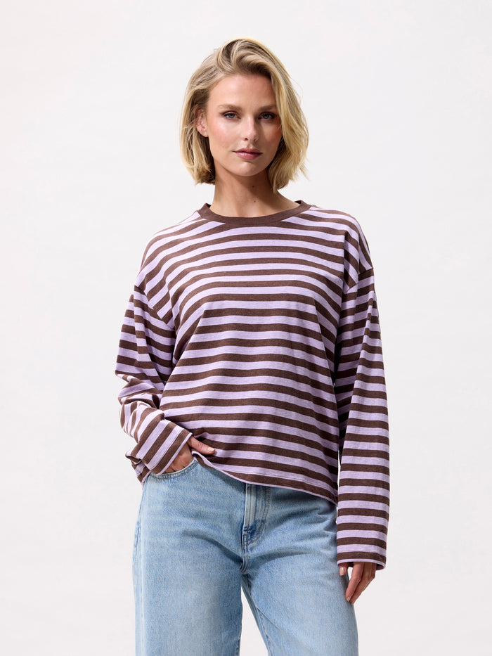 Shirt Striped Long Sleeve - rhapsody