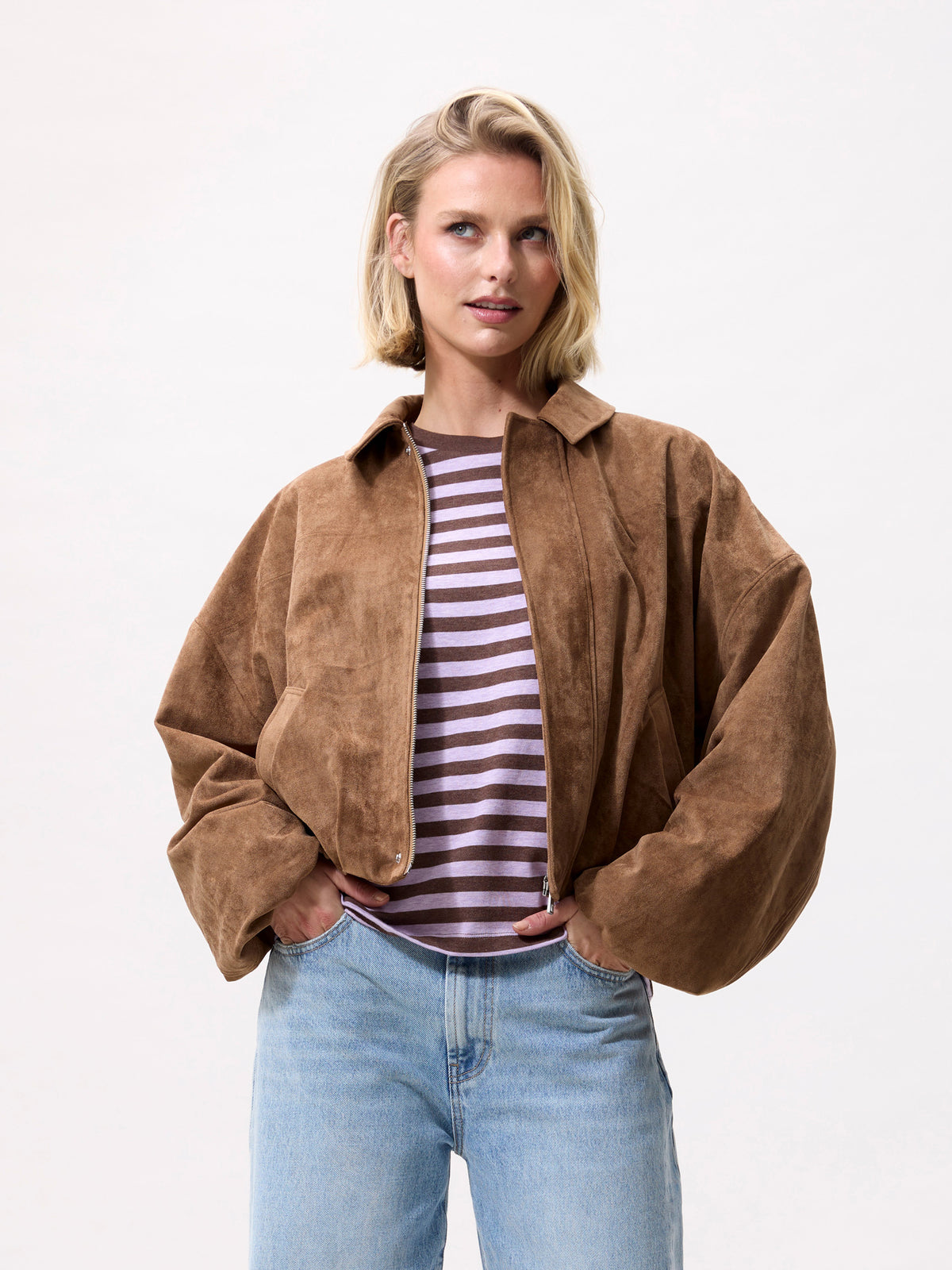 Jas Faux Suede - canyon clay