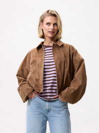 Jas Faux Suede - canyon clay