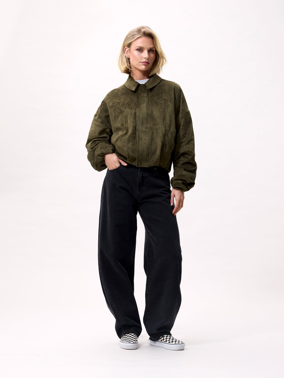 Jas Faux Suede - mountain view