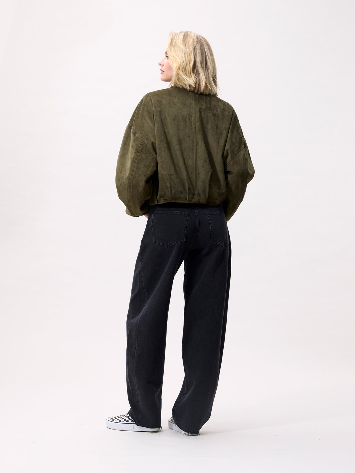 Jas Faux Suede - mountain view