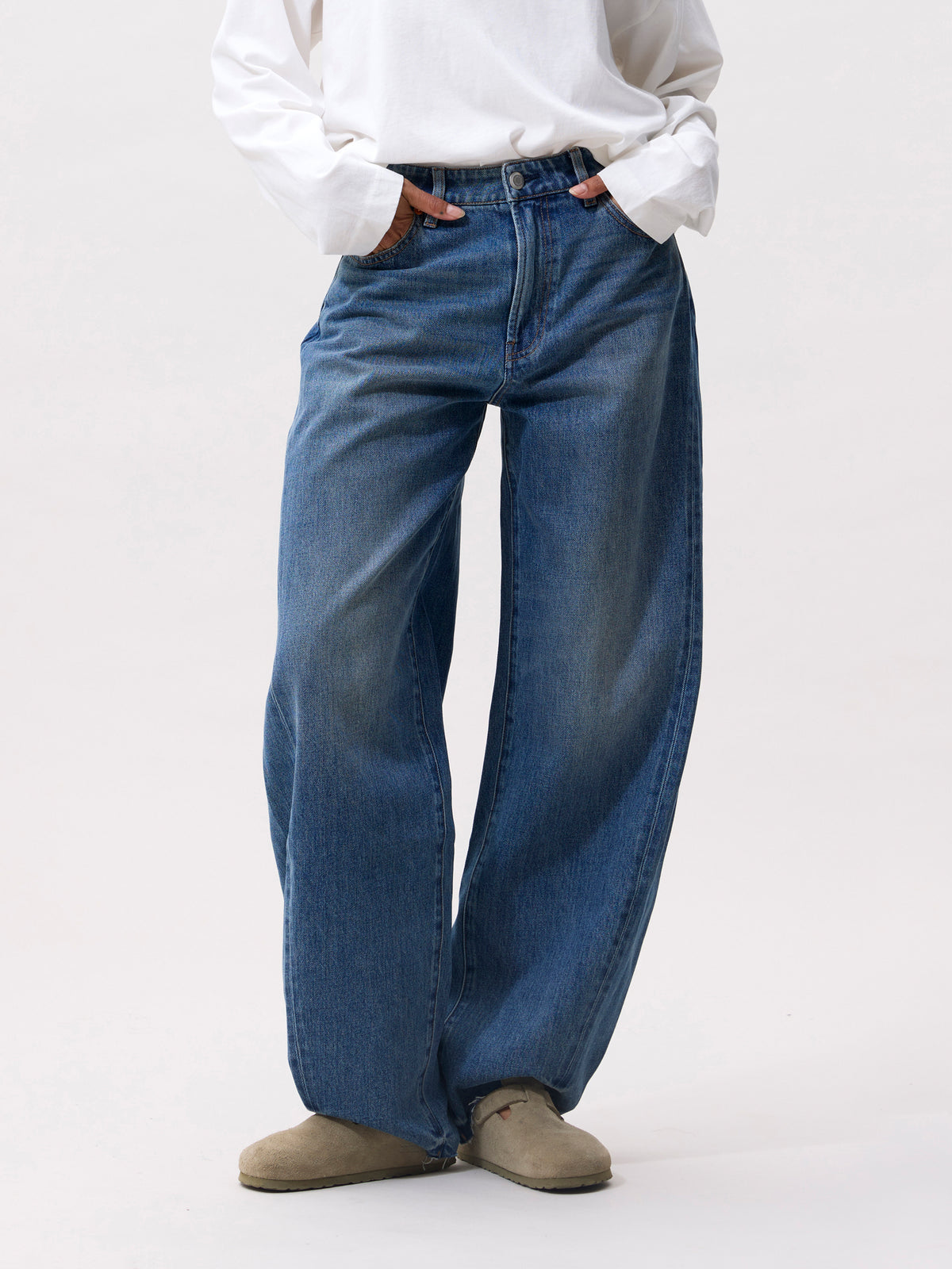 Jeans Super Barrel Fit - medium blue